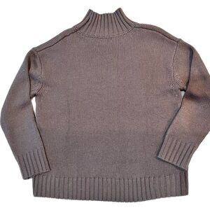 Evereve Taupe Turtleneck Sweater